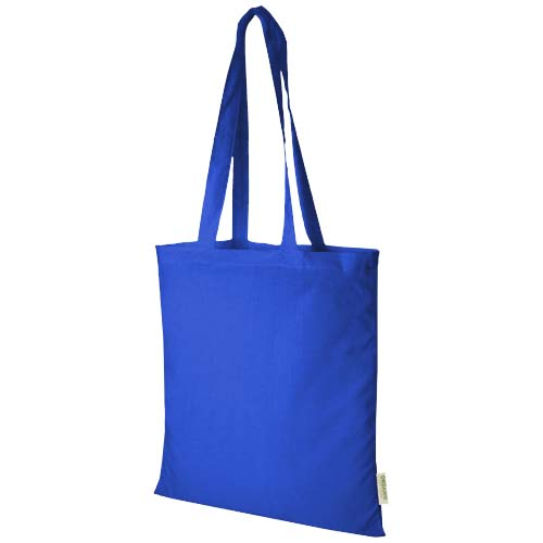 Sac coton bio 140 g/m² personnalisé Odisha Bleu royal